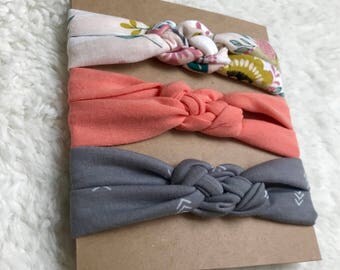 Baby Girl Headband, Baby Headband, Baby Headwrap, Baby Bows, Baby Turban Headband, Baby Girl Headwrap, Sailors Knot