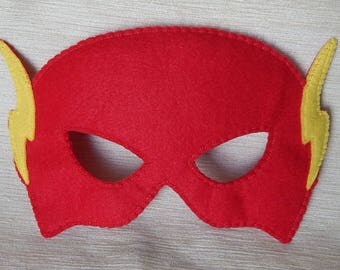 Wonder Woman Inspired Felt Mask. Superhero Mask. Halloween Mask. Party Mask