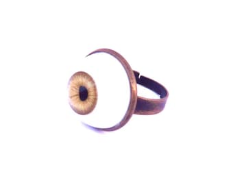 Human Anatomy 18mm yellow eye ring