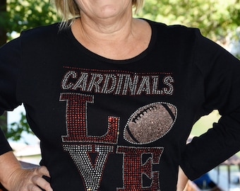 arizona cardinals bling shirts