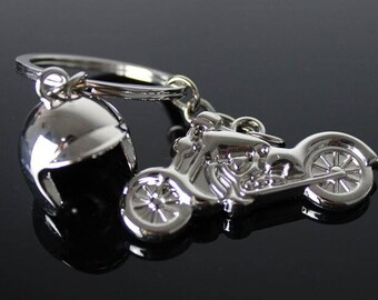 FEISHDEK™ Vintage Handcrafted Leather Motorcycle Glove Keychain