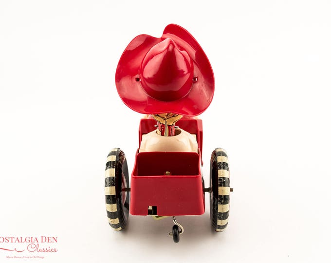 Vintage Marx Tin Toy | Sheriff Sam And His Whoopee Car | Marx Toy Car | Working Condition With Box