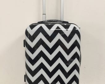 Chevron Suitcase-Carry on Suitcase-Luggage-Suitcase-Camo Luggage-childs carry-on-Chevron Suitcase-Chevron Luggage-childs luggage-childs suit