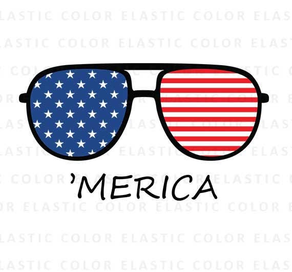 Download Merica sunglasses svg fourth of july design America cut