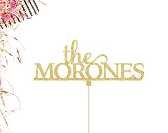 Personalized Wedding Cake Topper | Engagement Cake Topper | Last Name Cake Topper | Wedding Cake Decor | Mr & Mrs | Custom Wedding Topper
