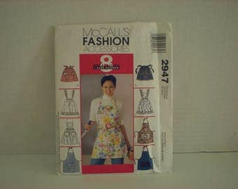 McCalls 2947 Fashion Accessories Pattern