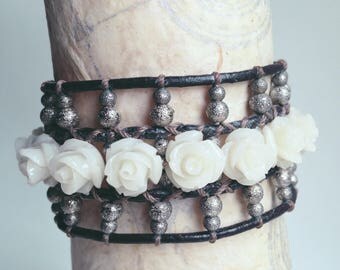 Antique Rose Cuff