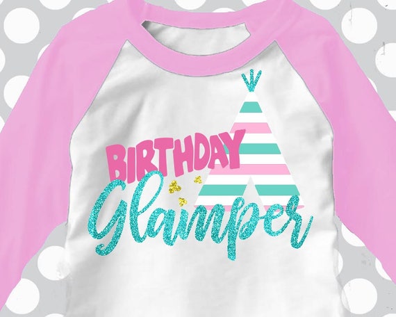 Download Glamping svg Glamping birthday Shirt girls svg camp svg