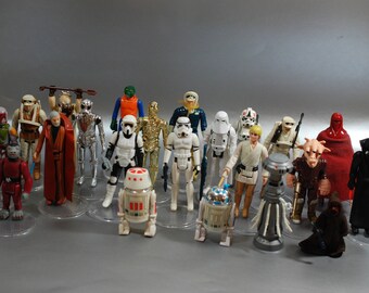 Pick 1 or More: Vintage Star Wars Complete Action Figures with Authentic Weapons by Kenner