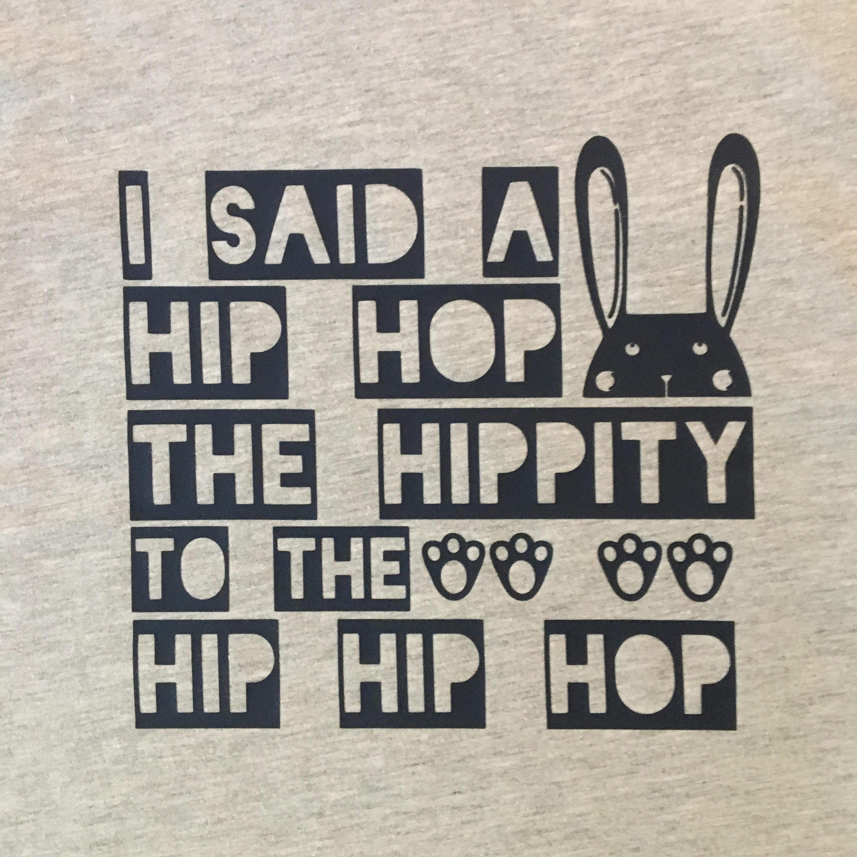 HIPPITY HOP hip hop bunny
