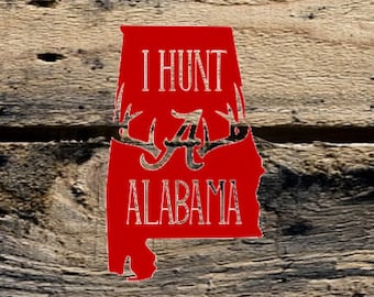 Alabama Hunting Cut file alabama svg alabama cut file hunting cut file hunting svg hunting cut file hunting decal