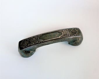 Vintage Silver Plated Ornate Phone Handset Cover