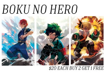 Poster: Boku No Hero Academia