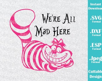 Download Alice wonderland svg | Etsy