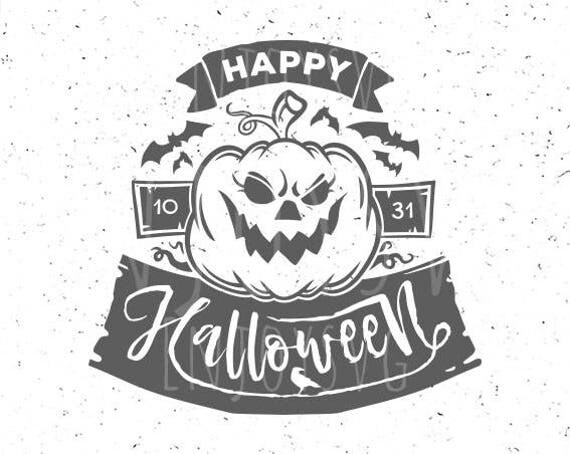 Download Happy Halloween SVG Halloween SVG Scary Pumpkin svg Happy