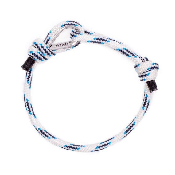 NAUTICAL BRACELET for HER - Womens cord bracelet, womens paracord bracelet, mens cord bracelet, mens paracord bracelet, nautical jewelry