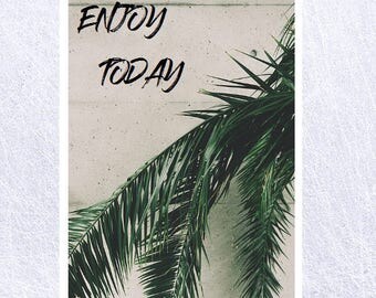 Calligraphy quote poster/print