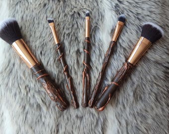 Magical wand makeup brush set. Perfect unique gift for her. Makeup. Brushes. Contour. Eyeshadow
