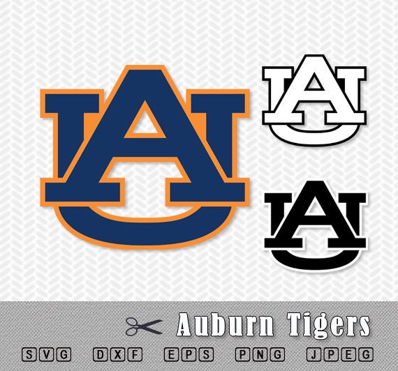 Download Auburn Tigers University Layered SVG PNG Cut Vector File