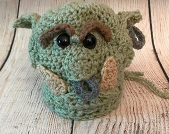 Ollie the Orc Dice Bag (made to order, ships in 7-10 business days)