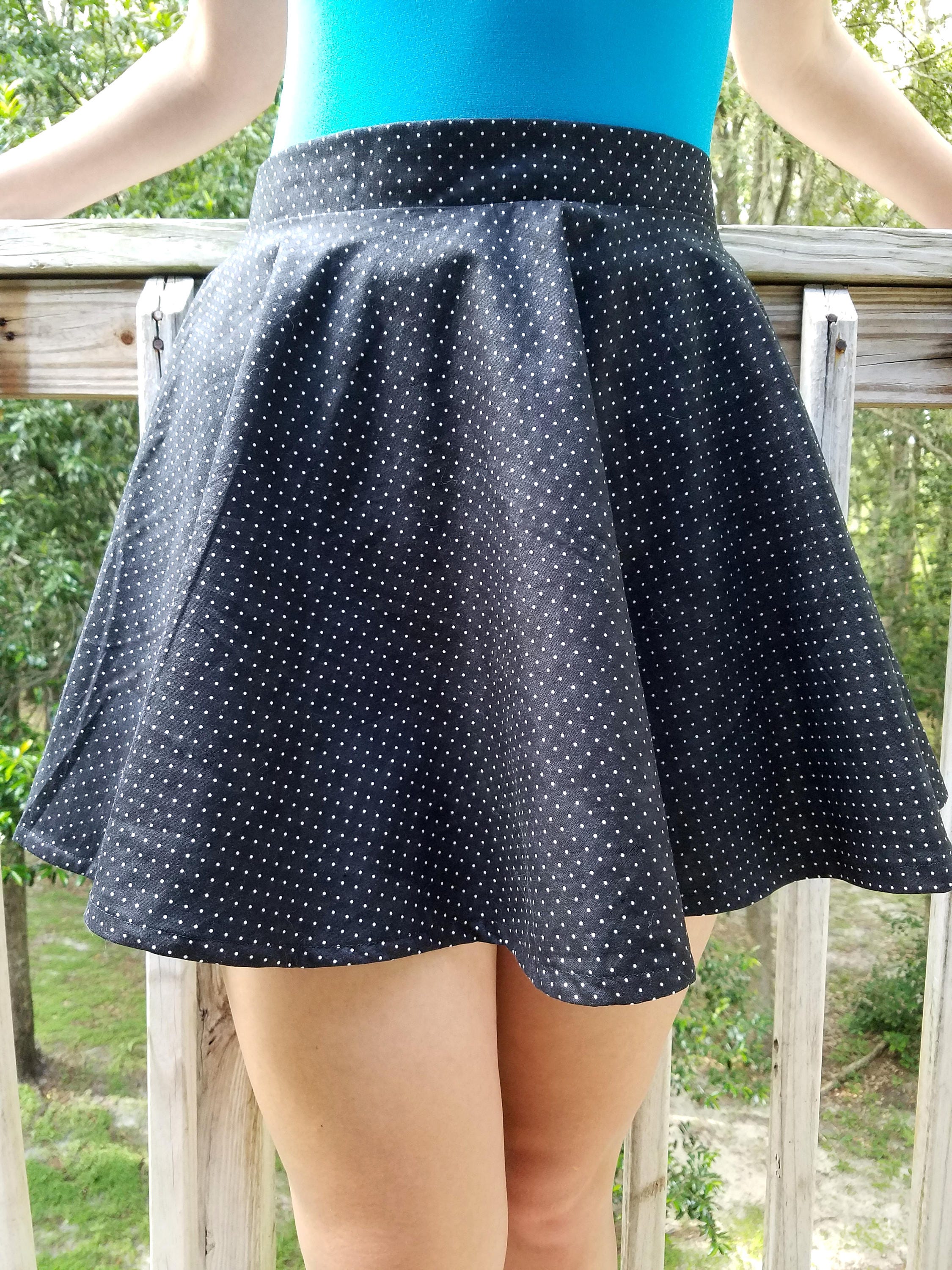 sheike polka dot skirt