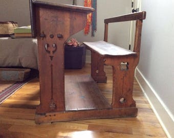 Welsh school desk