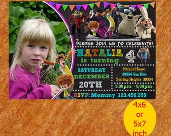 Hotel Transylvania Birthday Invitation, Hotel Transylvania Invitation, Hotel Transylvania Printable, Hotel Transylvania Party,
