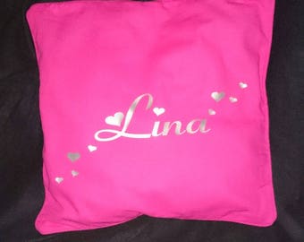 Personalized first name choice of 50 * 50cm Cushion cover