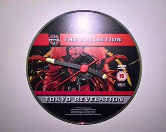 special original 1994 manga collection anime TOKYO REVELATION DVD wall clock comes with original case and book