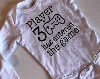 Player 3 has entered the game SVG, PDF, PNG, Dxf Design