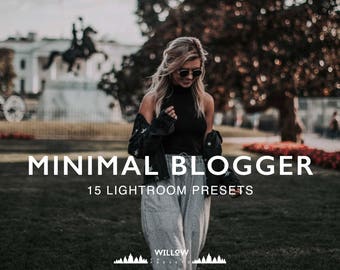 Minimal Blogger Lightroom Presets for Portrait, Wedding, Product, Outdoor, Studio, Newborn Filter to achieve dreamy Photo Editing Results