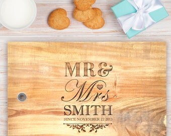 Personalised Wooden Chopping Board: Small, Medium or Large