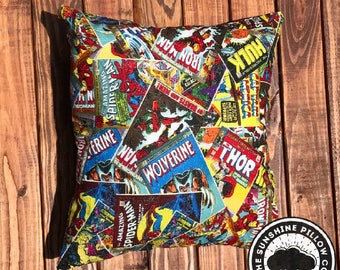 Comic Book Throw Pillow