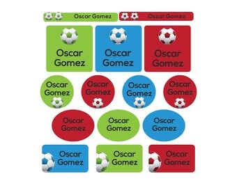 48 Personalized waterproof labels, microwave & dishwasher safe labels, custom name stickers, nursery labels, back to school stickers