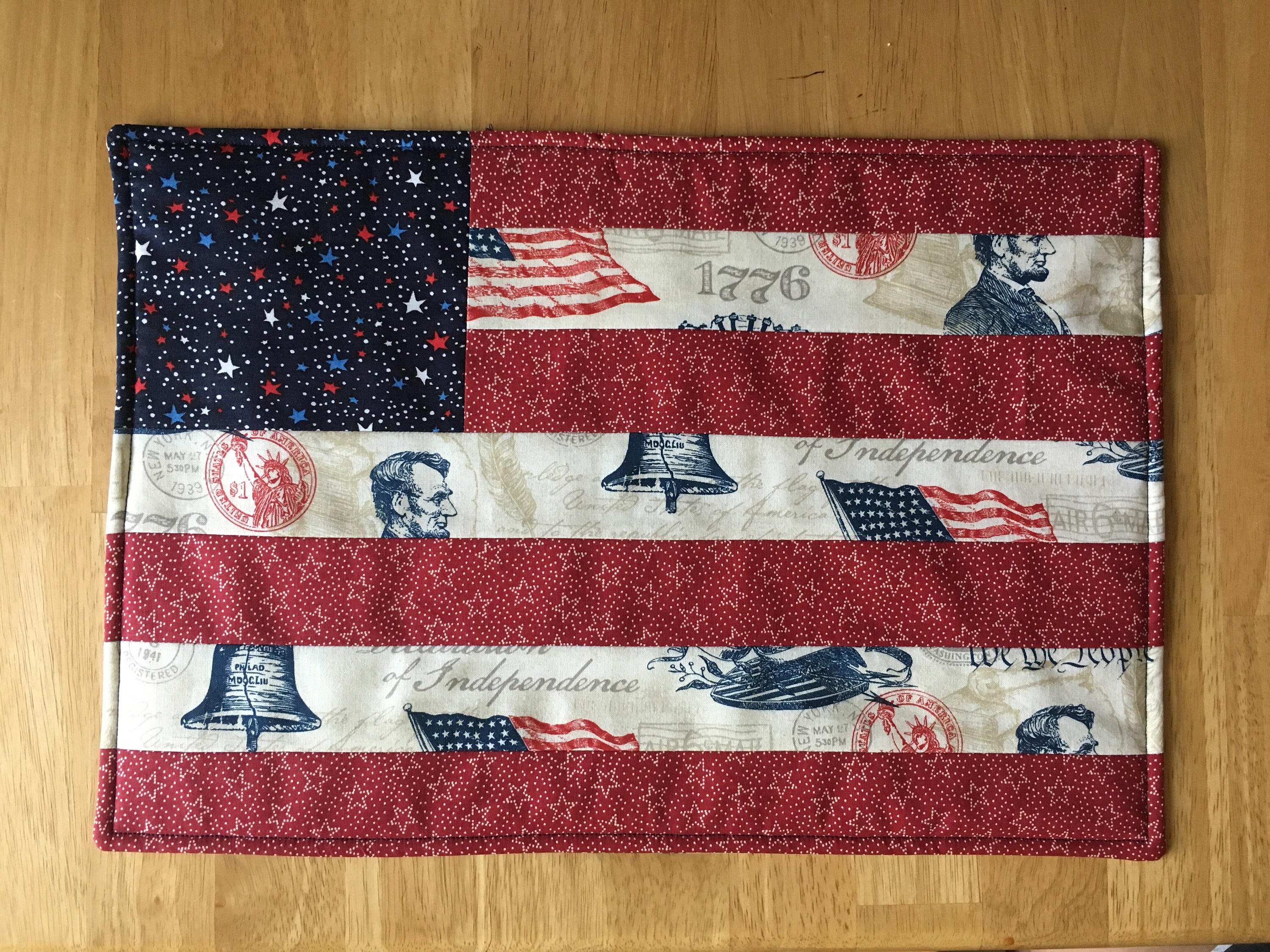Fourth of July placemats