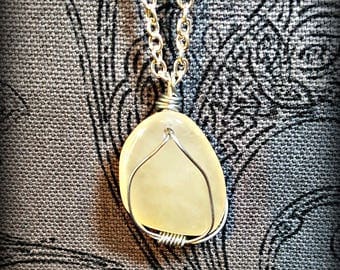 Champagne Quartz Natural Gemstone Necklace