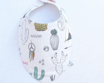bavoir foulard original 0/24 mois "un oiseau sur une branche"Original