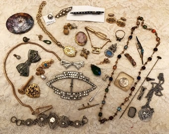 Antique jewelry | Etsy