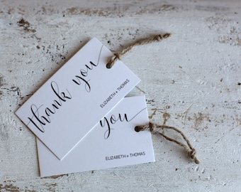 Editable PDF INSTANT DOWNLOAD Wedding Thank you Tag Thanks Tag Favor Tag Gift Tag Digital Printable pdf Files TT5