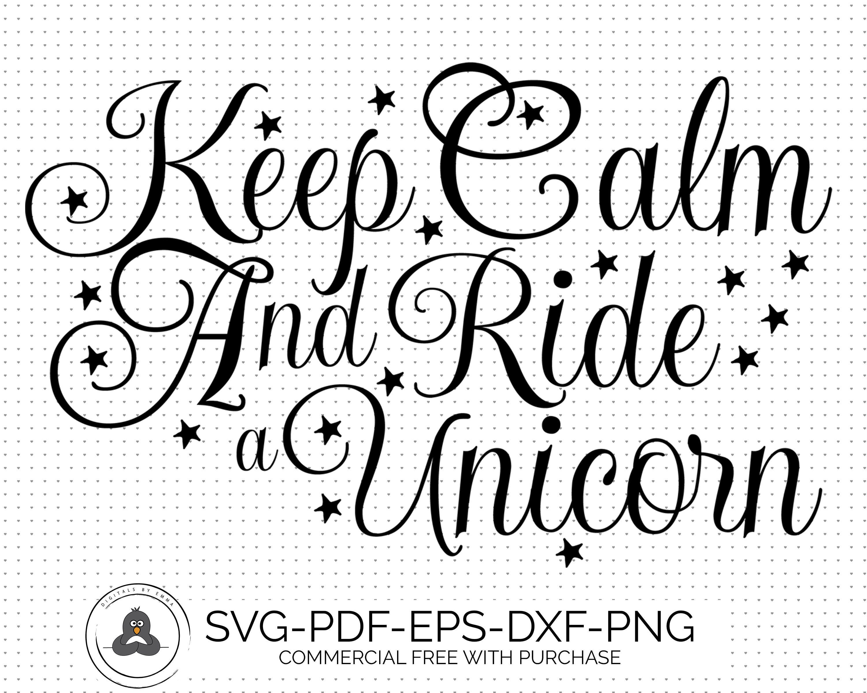 Download Unicorn SVG File SVG Sayings Hand Lettered SVG Cute Unicorn