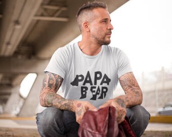 Papa Bear Shirt Unisex Tshirts