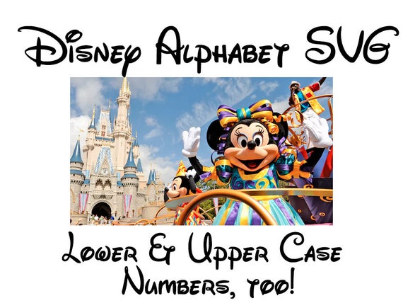 Free Free 198 Disney Svg Font SVG PNG EPS DXF File