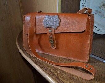 Handmade leather messenger bag, Leather cross body bag, Leather handbag for men, Mens handbags, leather messenger bags, Mens leather bags.
