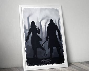 Assassin's Creed Syndicate fan art poster 13x19"