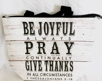 Be Joyful Insulated Lunch Bag