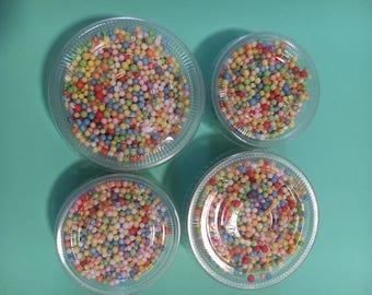 Rainbow Floam Beads