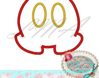 Emoji Mister Mouse Pants Mickey Applique Design Machine Embroidery Digital Download Design