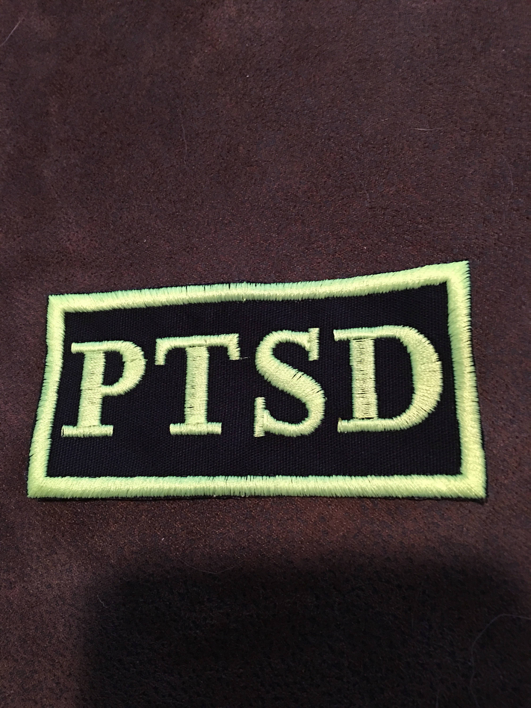 PTSD service dog patch