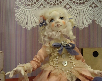 sold. Vincentia OOAK art doll collectible doll
