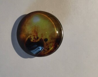 Snap 1.8 cm space Galaxy Brown
